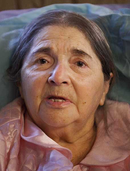 Fatema Meer at her residence in Durban.